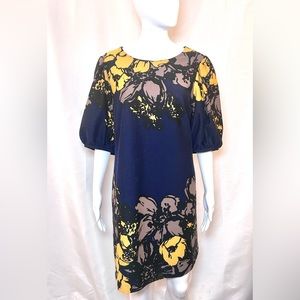 Nine West Floral Mini Dress Beautiful Size 12